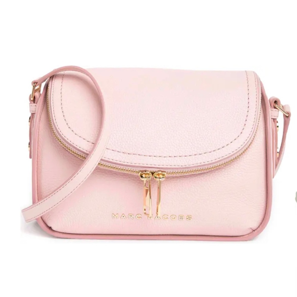 Marc Jacobs Peach Whip/Gold Hardware The Groove Mini Messenger Crossbody Bag